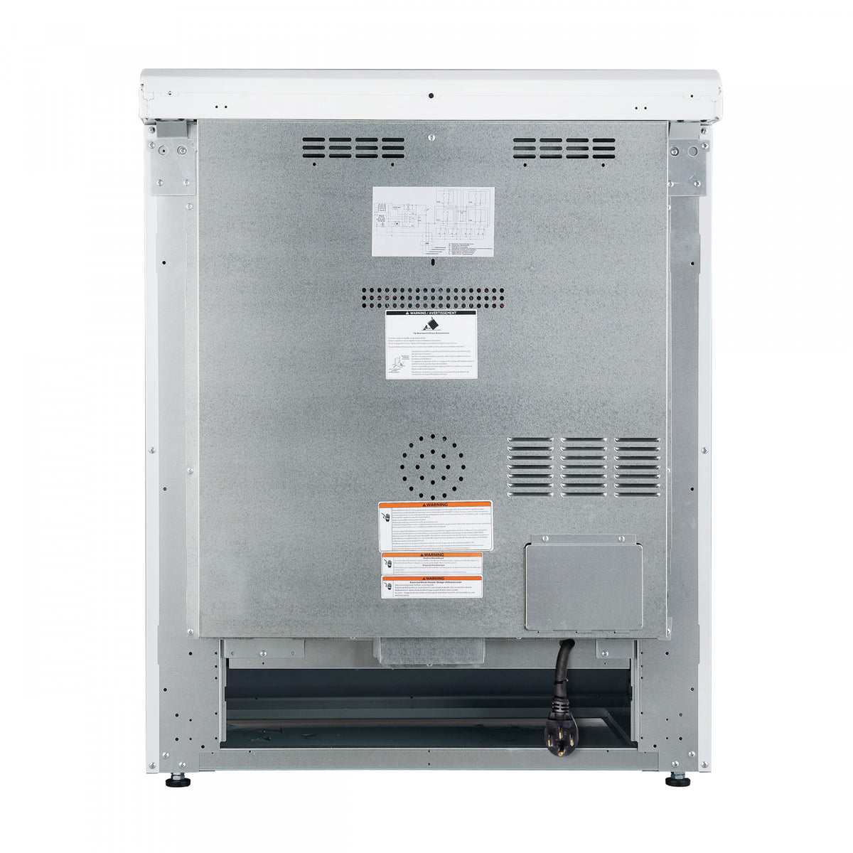 Forno Leonardo White Slide-In Electric Range (5.0 Cu. Ft.) - FFSEL6022-30WHT