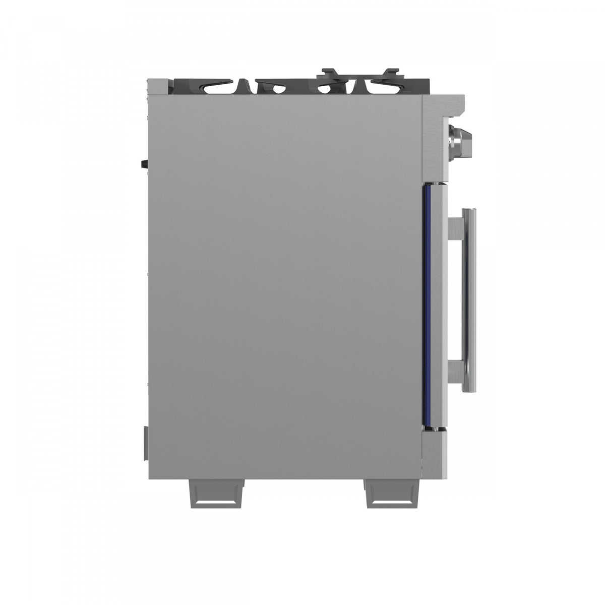 Forno Capriasca 30" Stainless Steel French Door Freestanding Gas Range with Air Fry (4.32 Cu. Ft.) - FFSGS6460-30