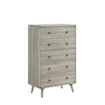 Kaiya 5 Drawer Chest - Antique Grey