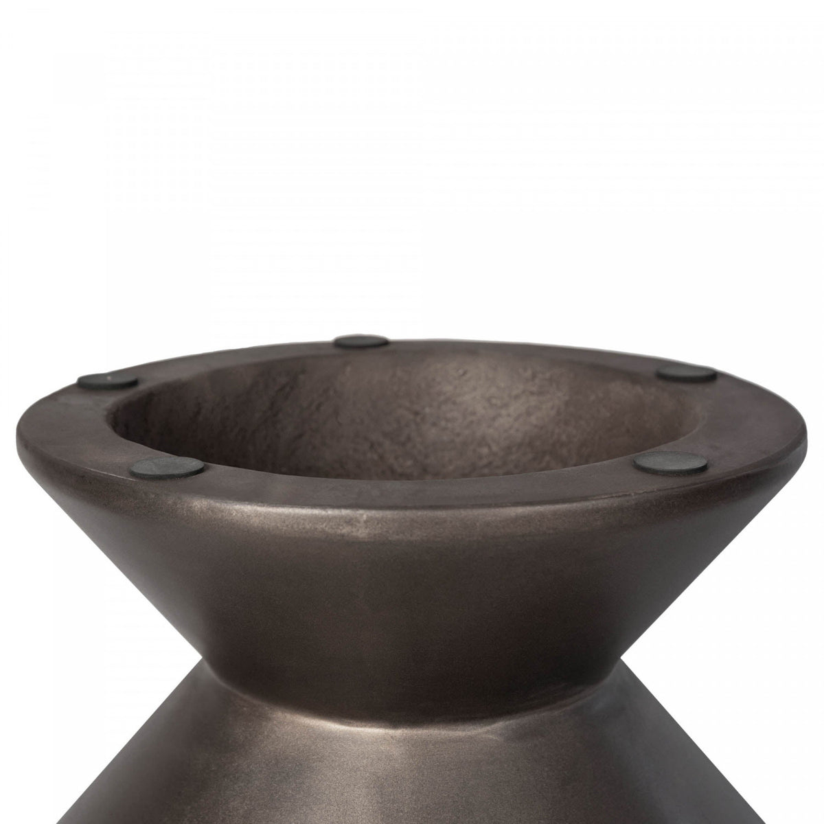Gavrin Inverted Side Table - Bronze
