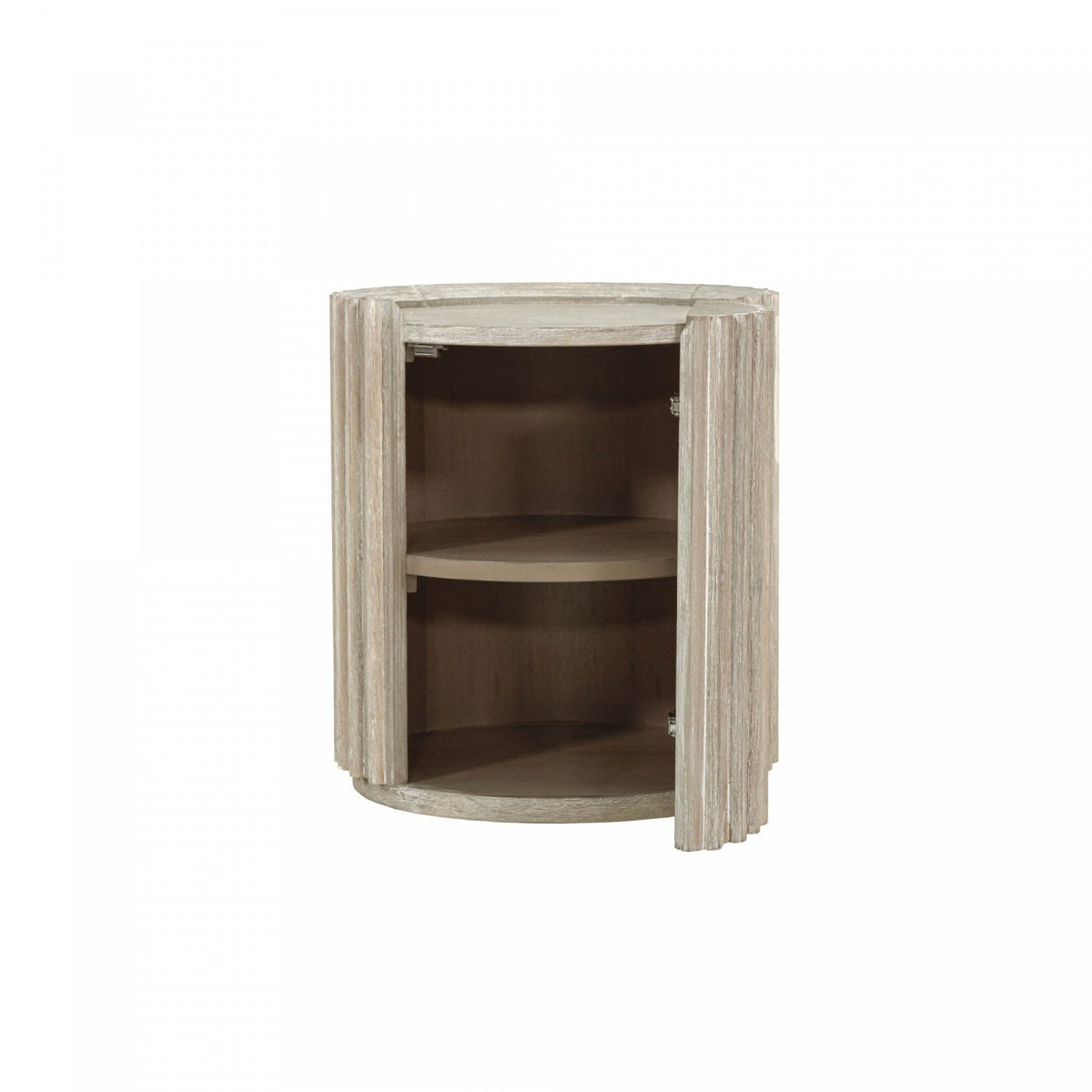 Humbach Side Table - White Washed Natural
