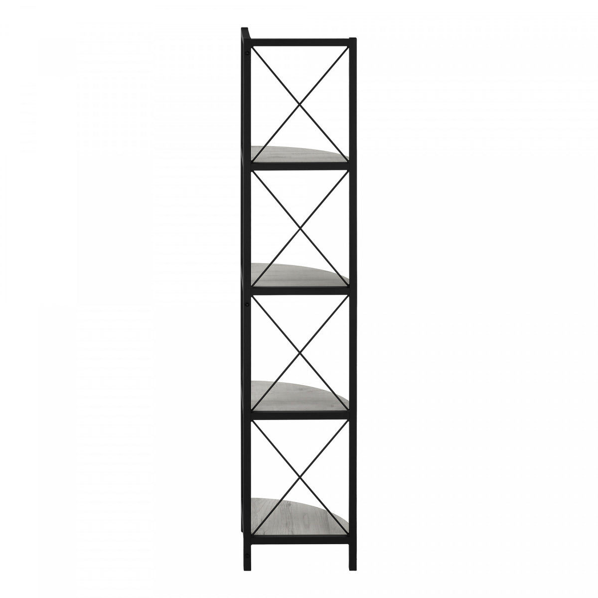 Zeva Bookcase - Grey