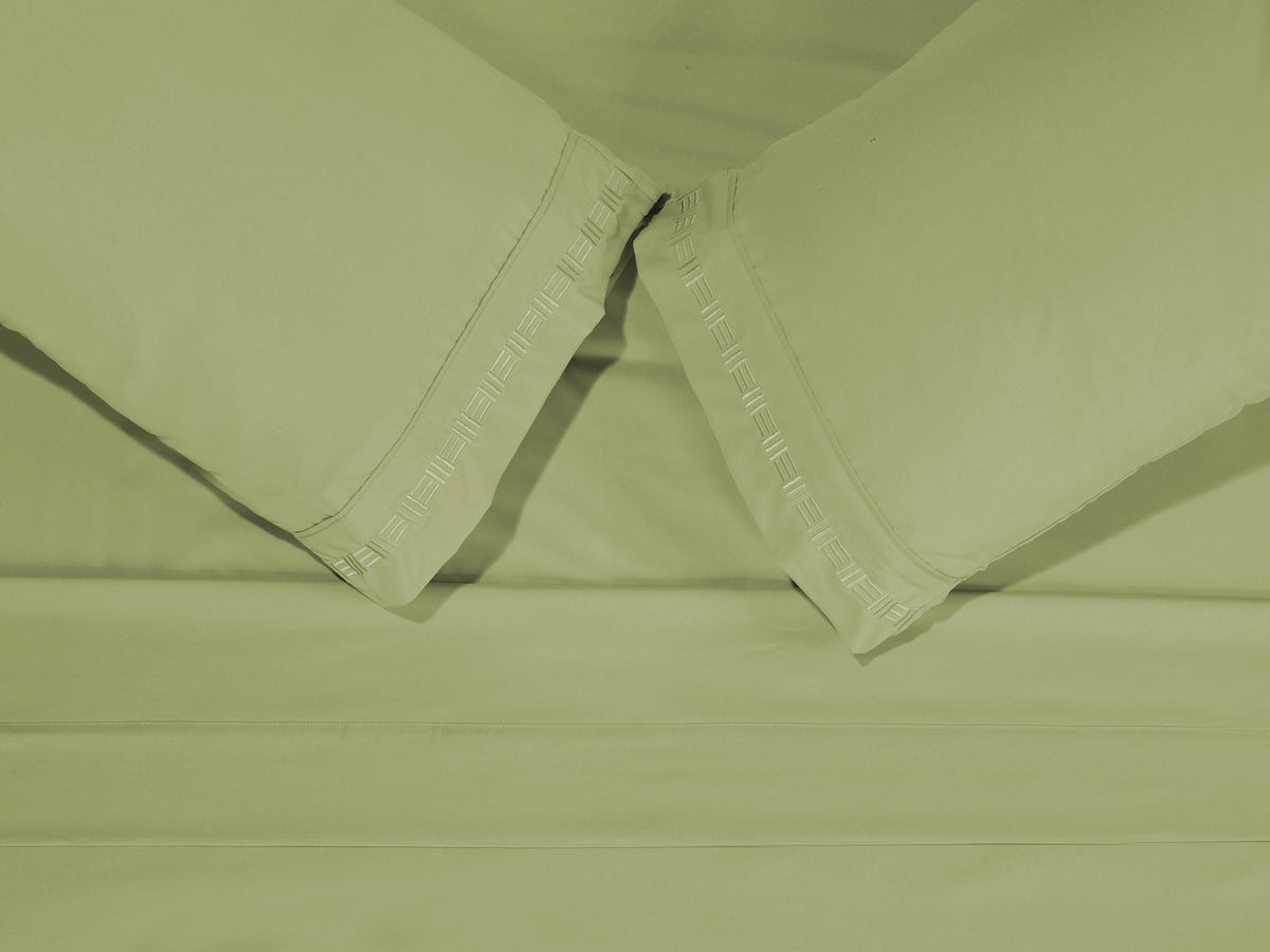 Nilus Twin Sheet Set - Sage