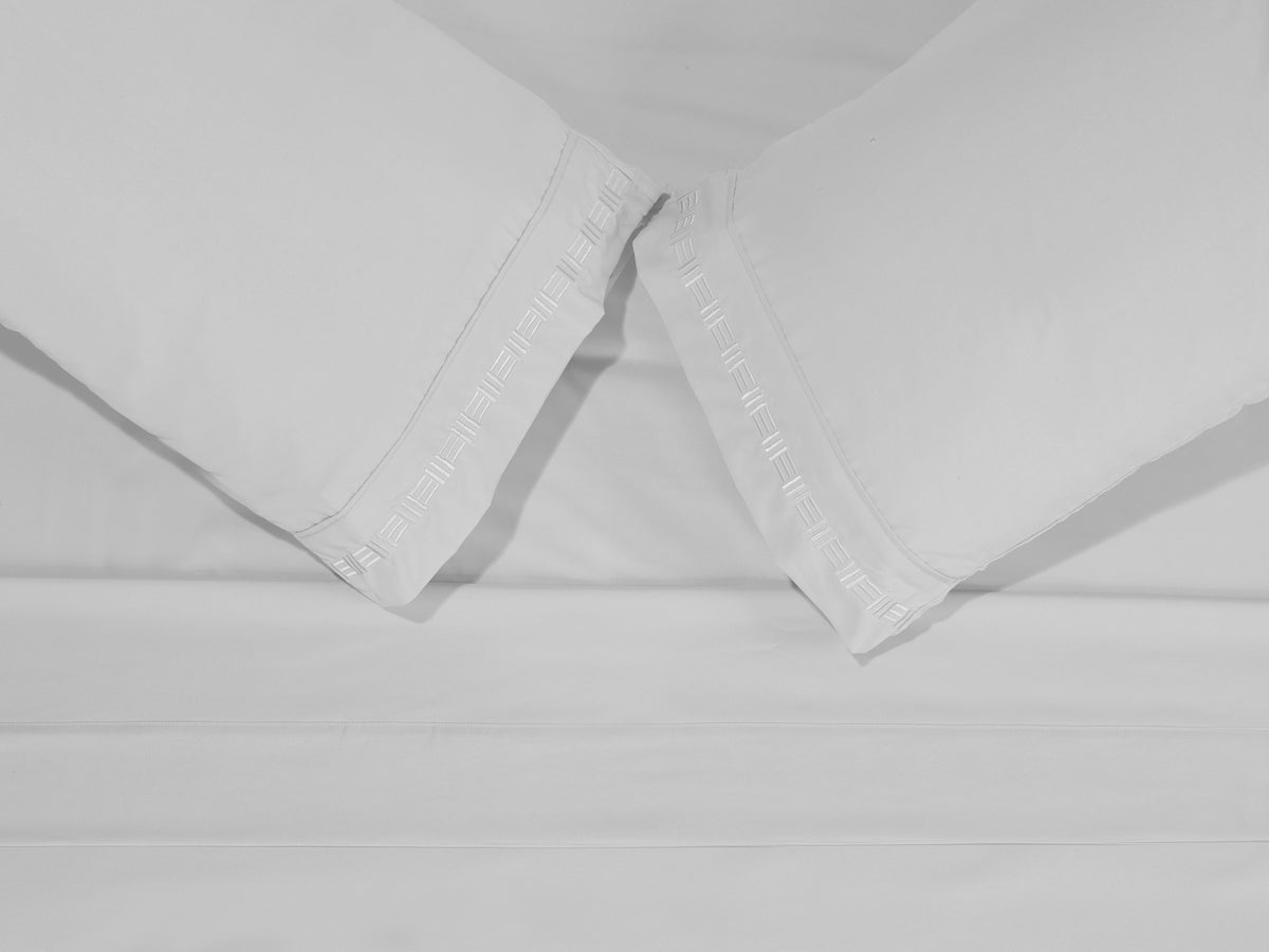 Nilus Full Sheet Set - White