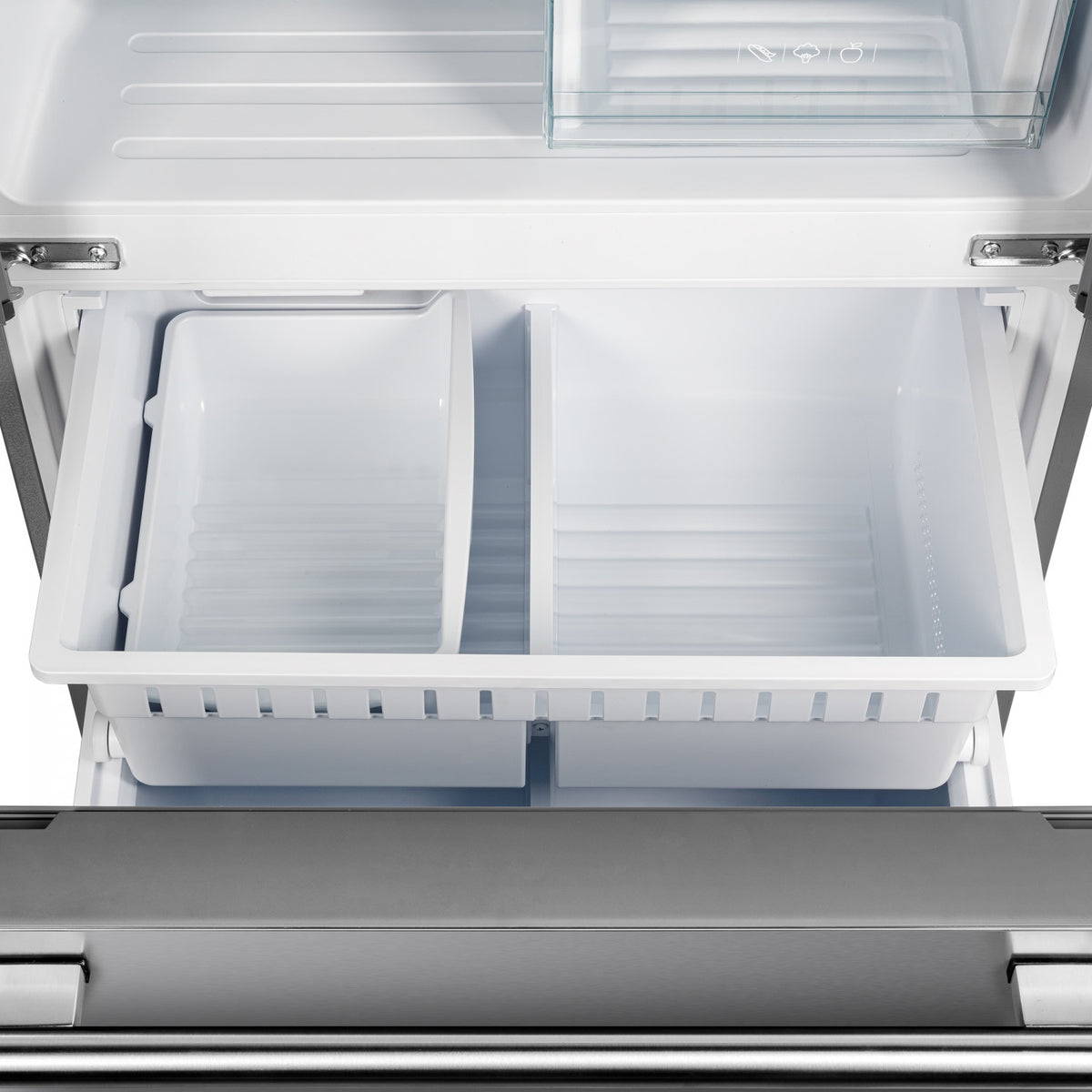 Forno Gallipoli 30" 17.5 Cu.Ft. Stainless Steel French Door Refrigerator - FFFFD1974-35SG