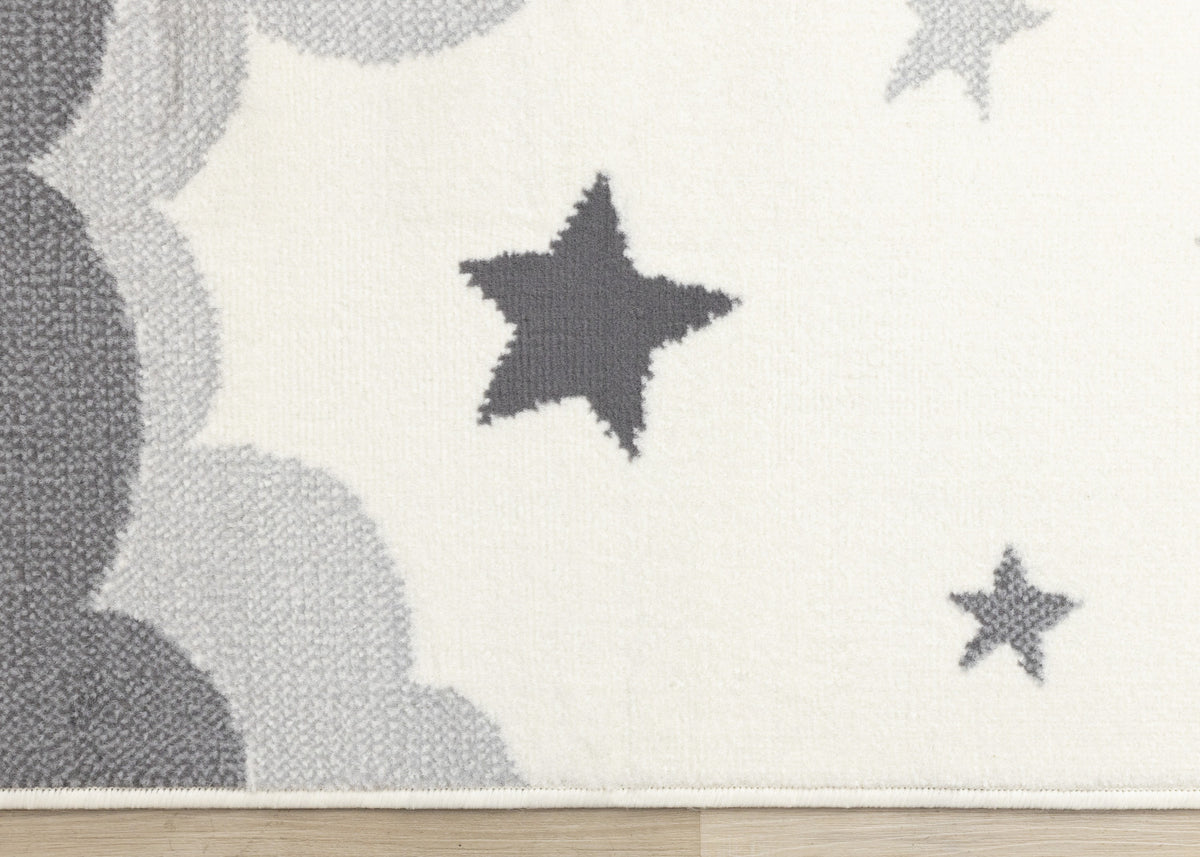 Kids Wishful Bunny Area Rug - 5' X 8' - Cream