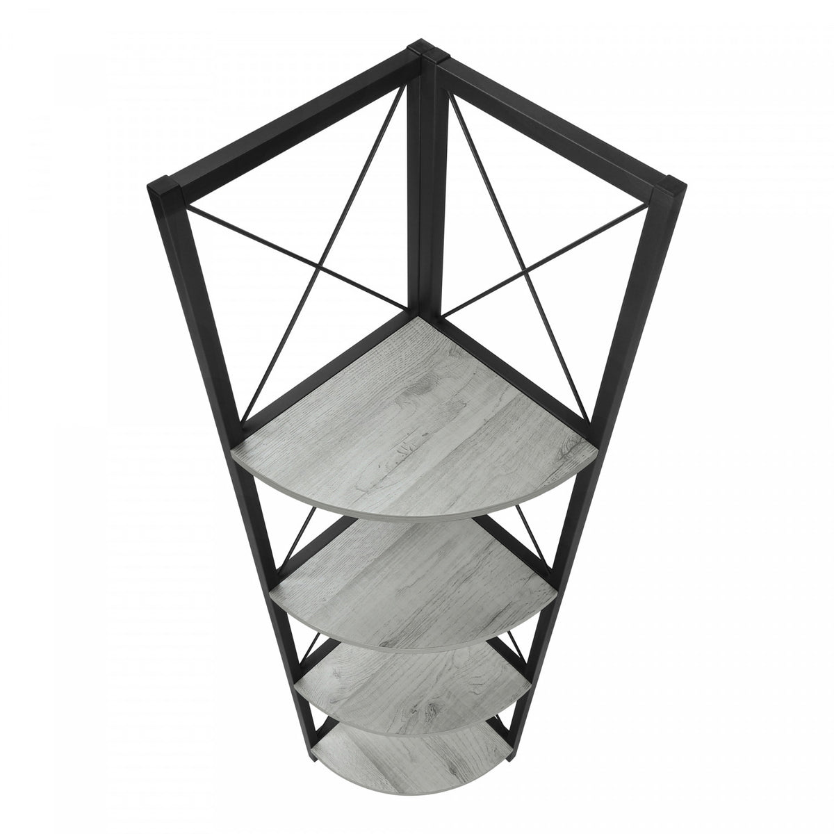 Zeva Bookcase - Grey