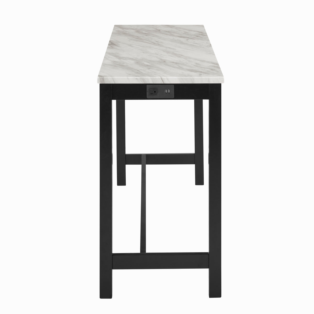 Kalee 4-Piece Counter Height Dining Set - Black