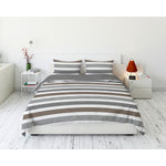 Cotton House 3-Piece King Duvet Cover Set - Bold Stripes