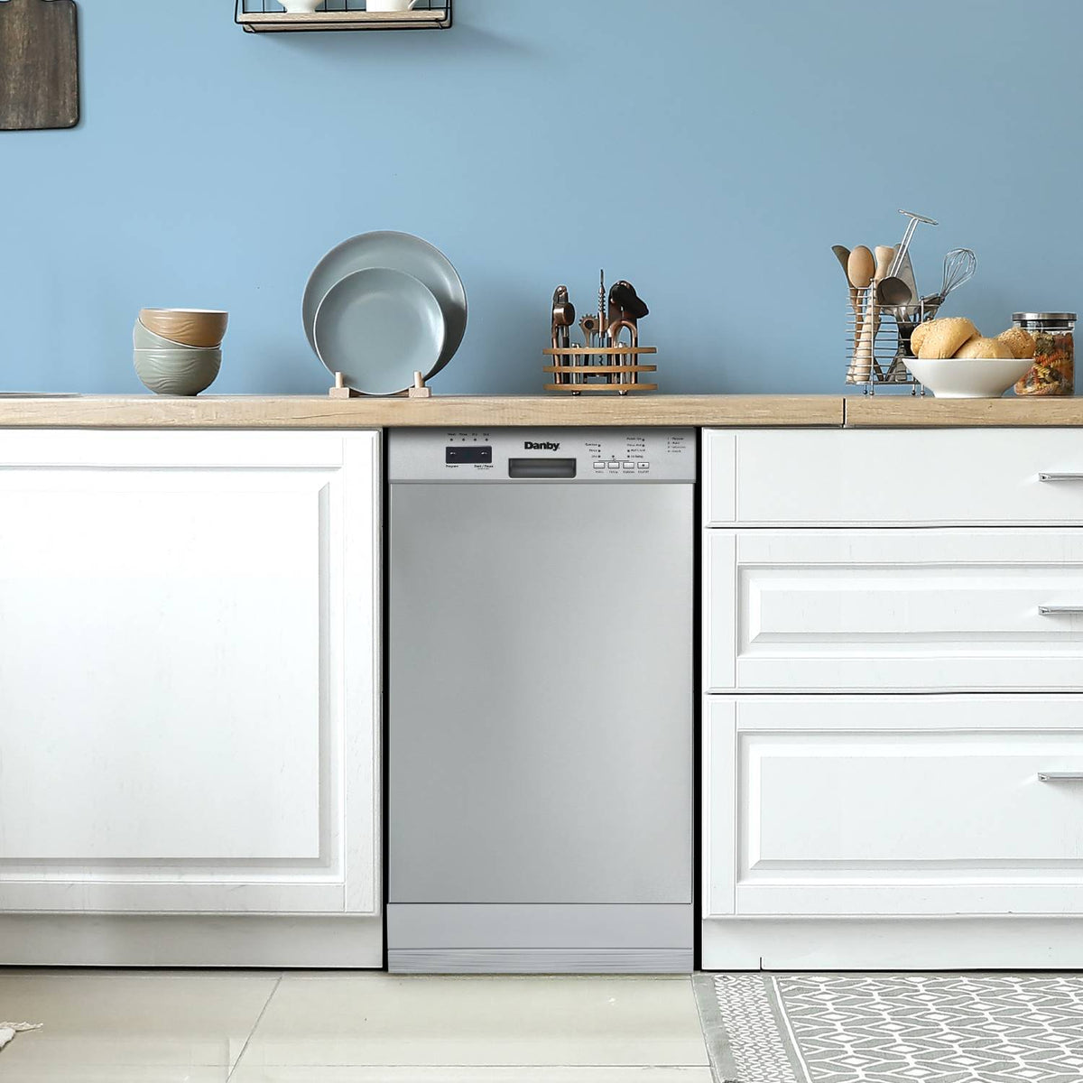 Danby Stainless Steel 18" Built-in Dishwasher - DDW18D1ESS