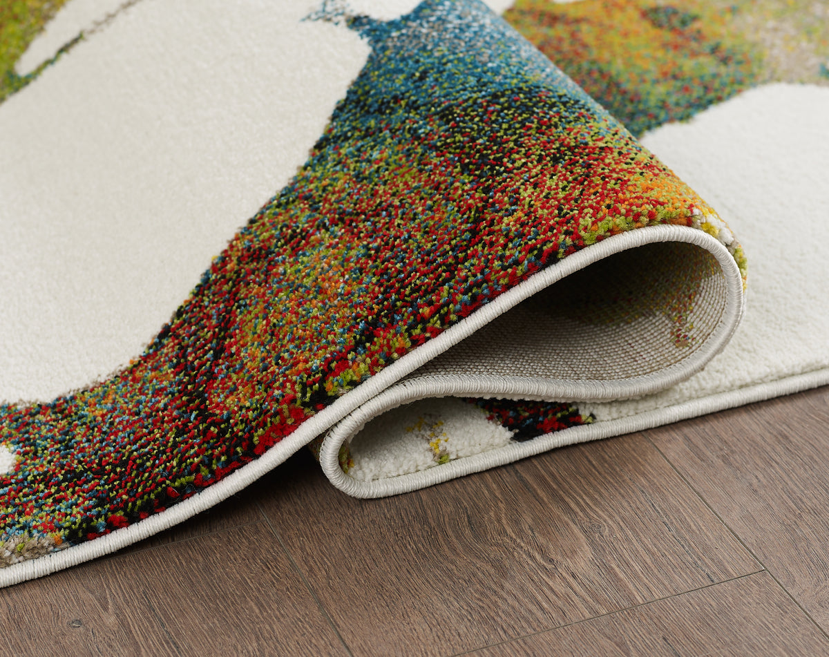 L2 Decor Diamond Area Rug 5' x 8' - Birds of a Feather
