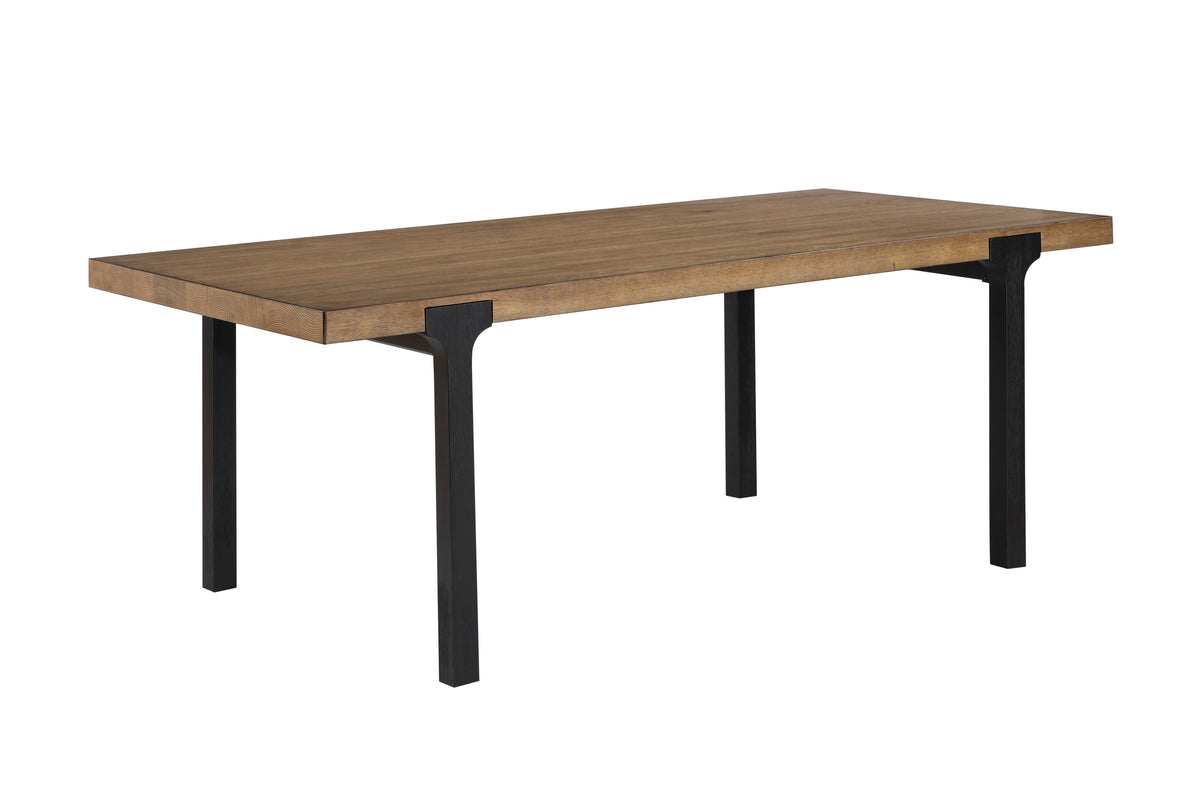 Freye 5-Piece Dining Set - Black, Brown