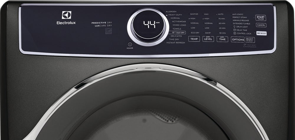Electrolux Titanium Front Load Electric Steam Dryer (8.0 Cu. Ft.) - ELFE753CAT