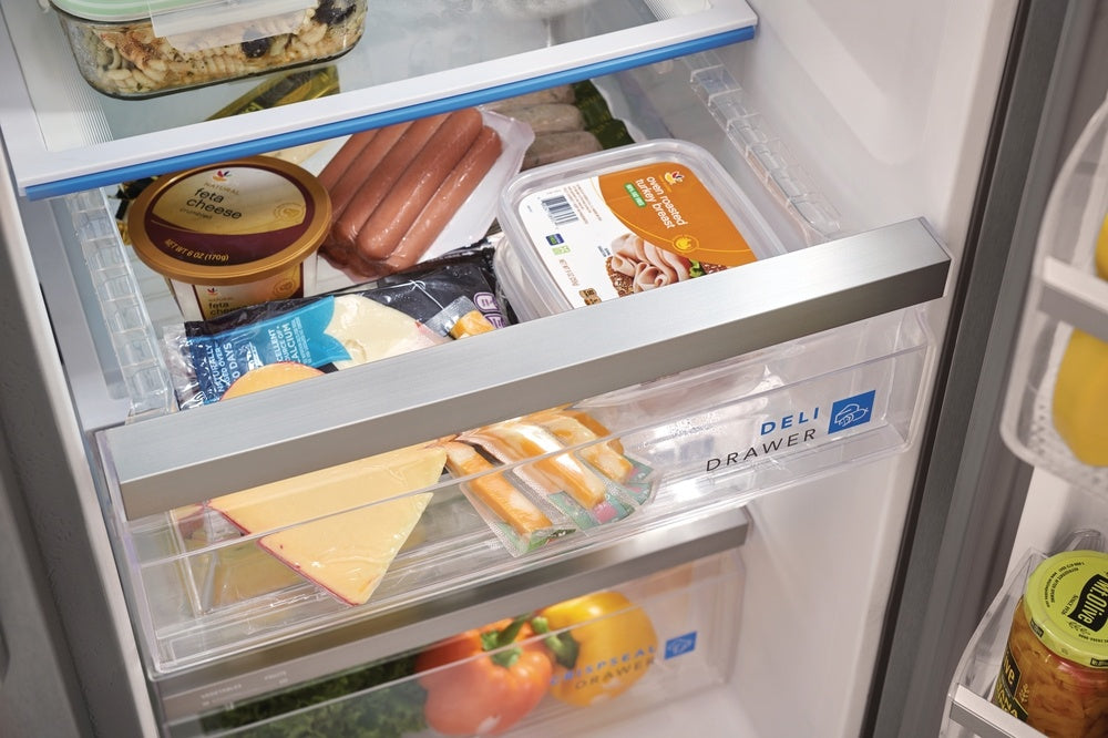 Frigidaire Gallery 36.35" 25.6 Cu. Ft. Smudge-Proof® Stainless Steel Side-by-Side Refrigerator - GRSS2652AF