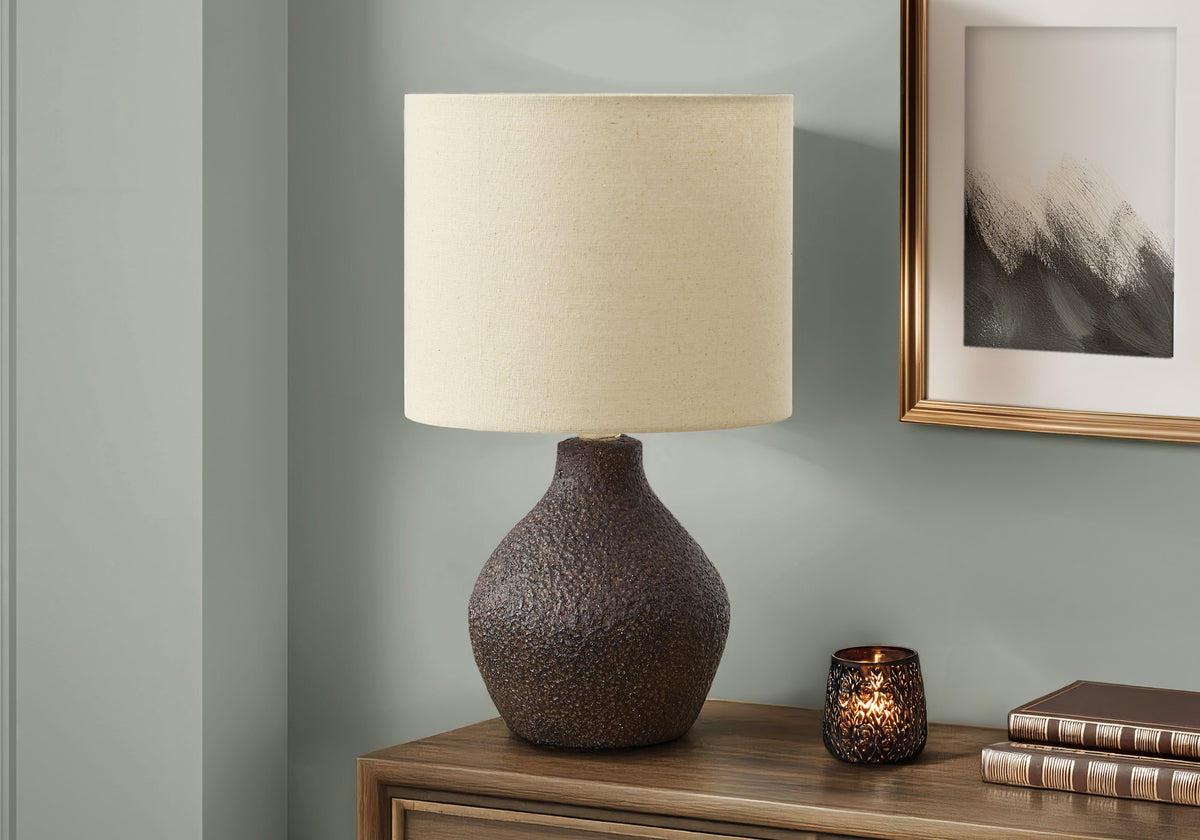 Olmo Table Lamp - Brown