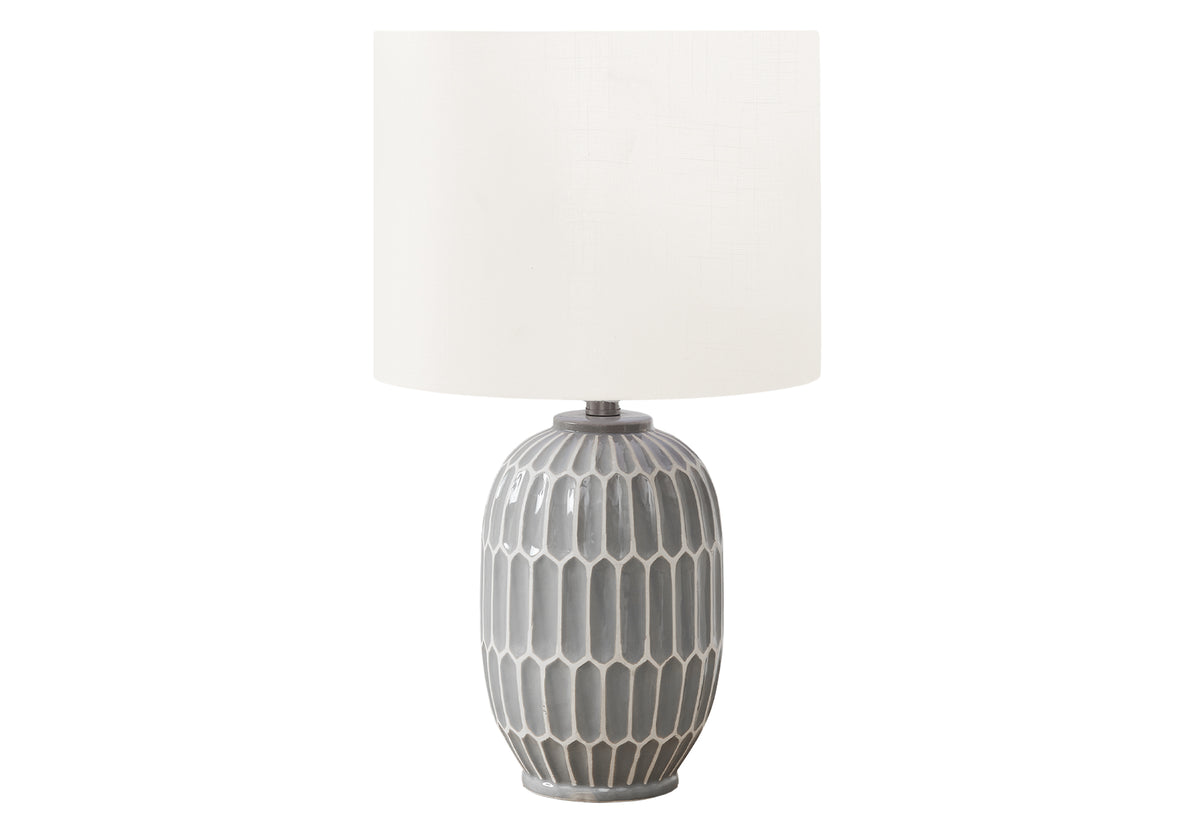 Tyne Table Lamp - Grey