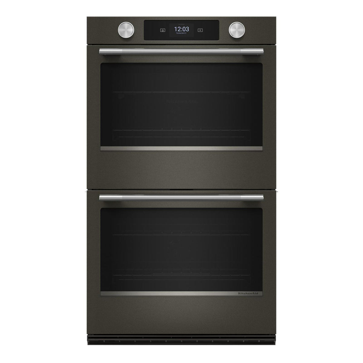 KitchenAid Stainless Steel Handle and Knob Hardware Accessory Kit for 30" Double Wall Oven & Microwave Combo - W11774416