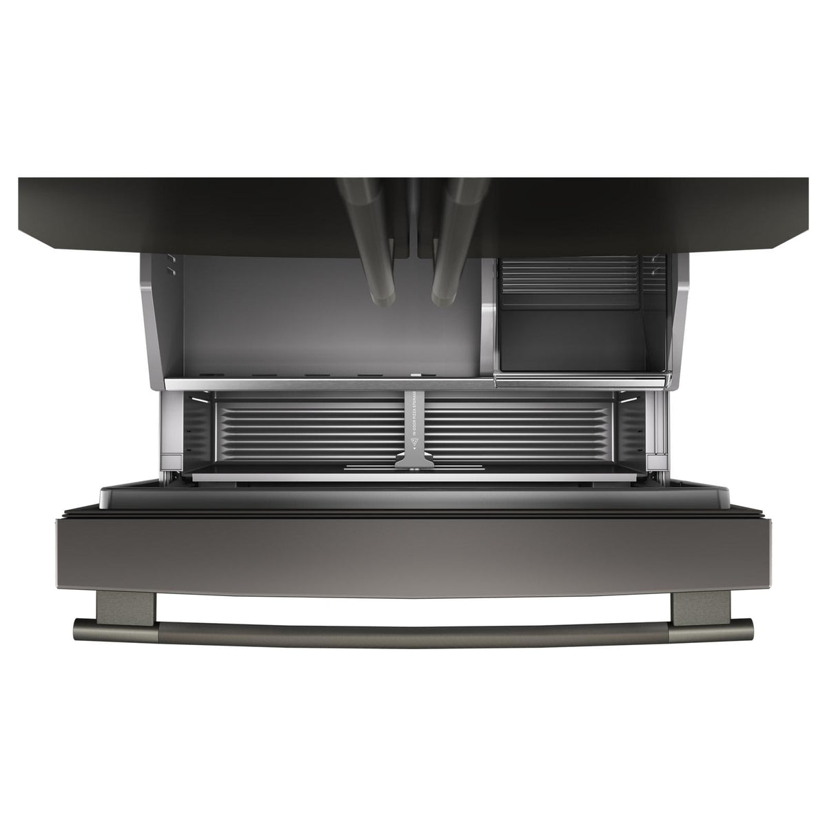 KitchenAid 36" 24.0 Cu. Ft. Black Ore Counter-Depth French Door Refrigerator - KRFC236SBE