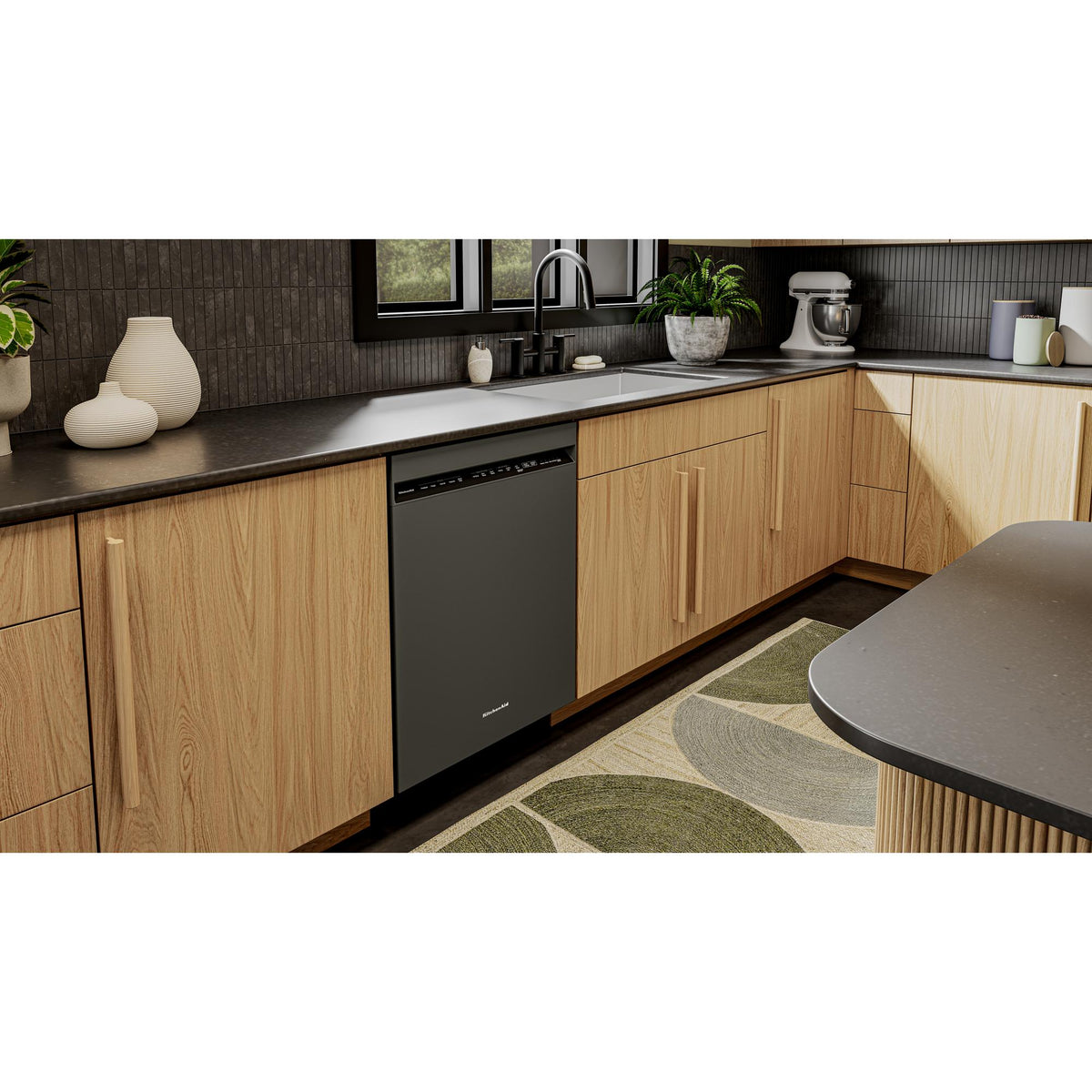 KitchenAid Black Ore Dishwasher (41 dBA) - KDFS324SBE