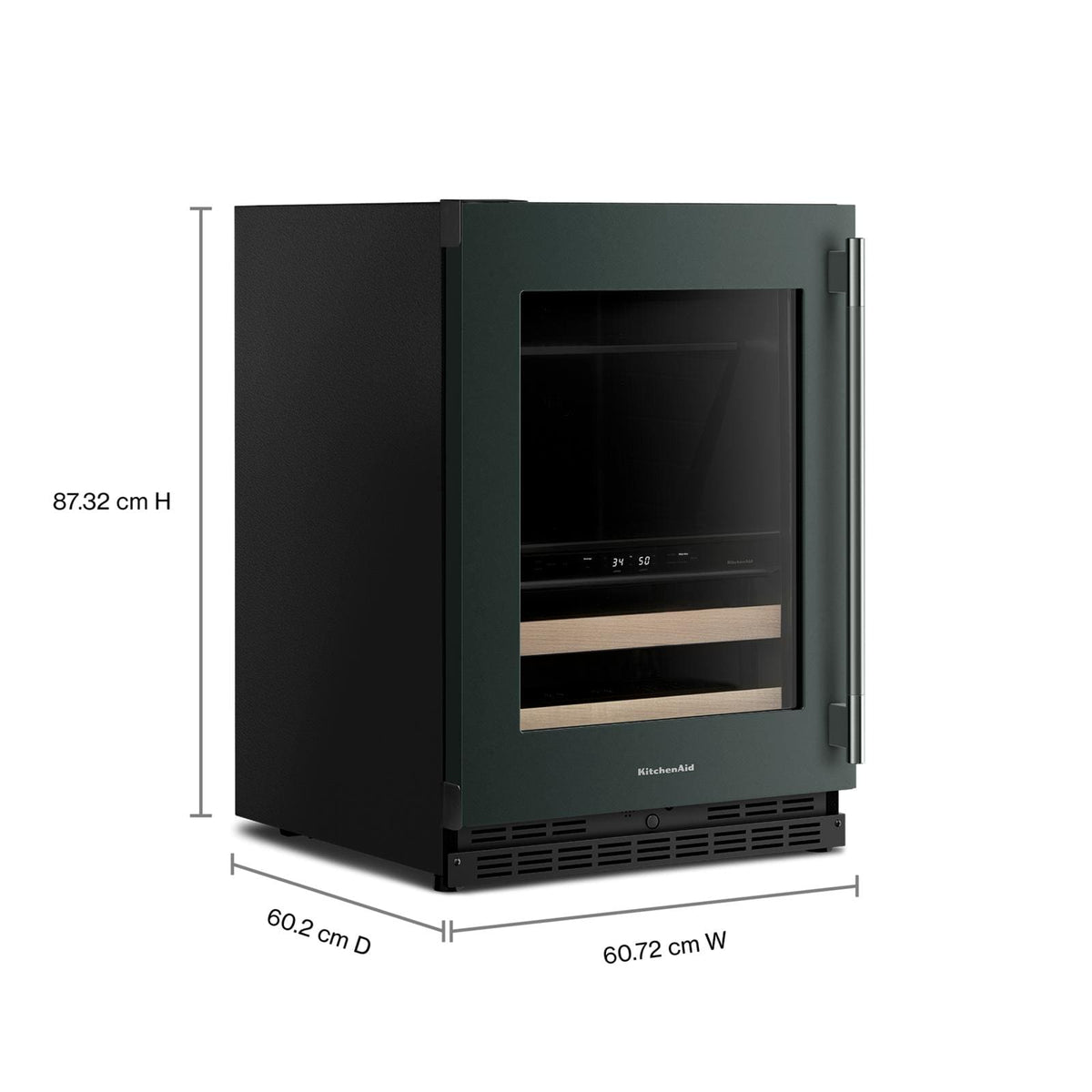 KitchenAid 24" 5.0 Cu. Ft. Juniper Undercounter Refrigerator - KUBL524SJP