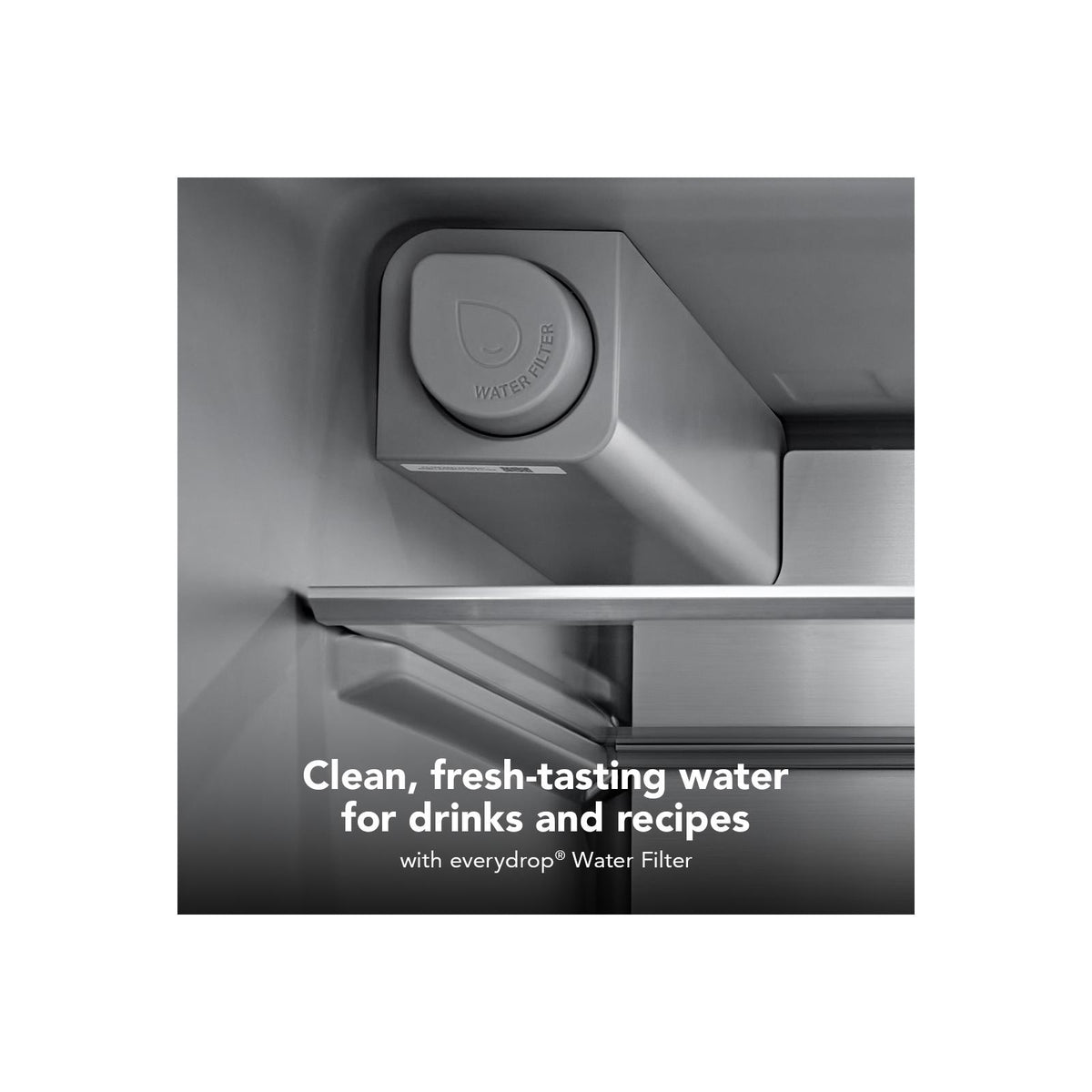 KitchenAid 36" 30 Cu. Ft. PrintShield Stainless Steel French Door Refrigerator - KRFF436SPS--
