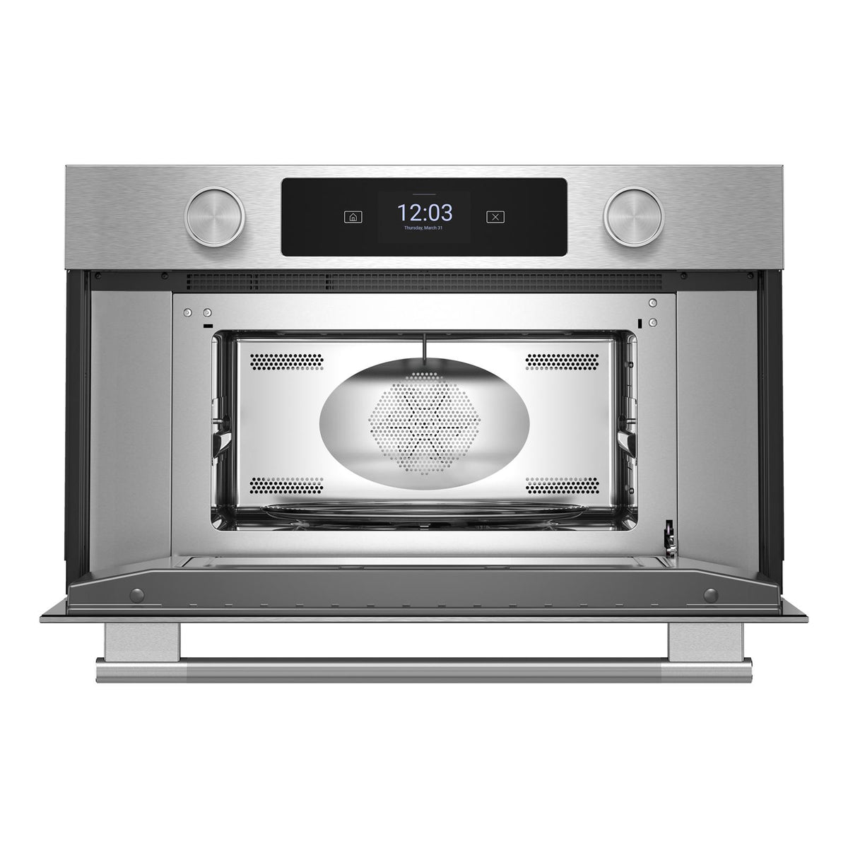 KitchenAid PrintShield Stainless 30 in. Built-In Convection Microwave (1.4 Cu. Ft.) - KMBS730SPS
