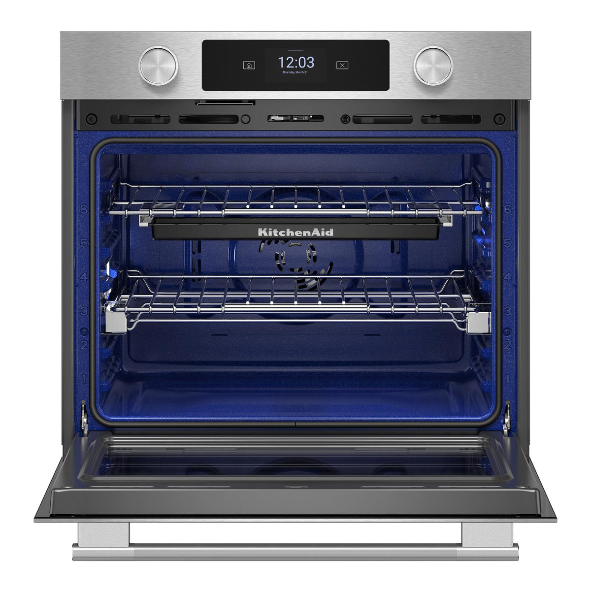 KitchenAid PrintShield Stainless 27" Wall Oven (4.3 cu ft) - KOES727SPS