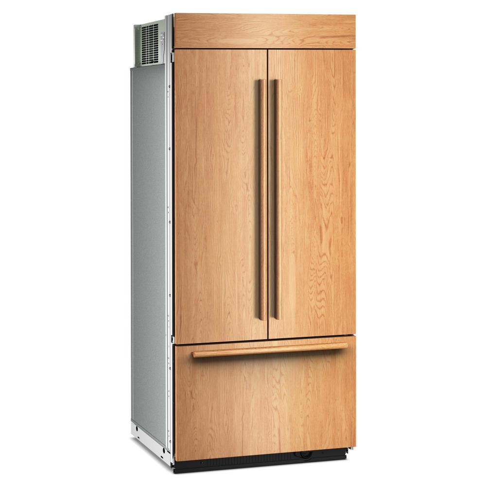 KitchenAid 36" 21.0 Cu. Ft. Panel-Ready Built-In French Door Refrigerator with Platinum Interior – KBFN536TPA