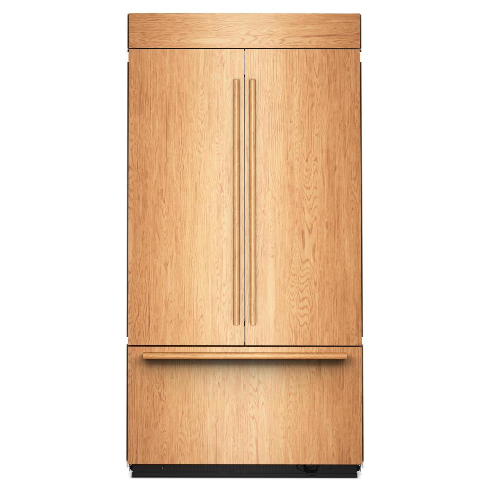 KitchenAid 42" 24.2 Cu. Ft. Panel-Ready Built-In French Door Refrigerator with Platinum Interior – KBFN542TPA