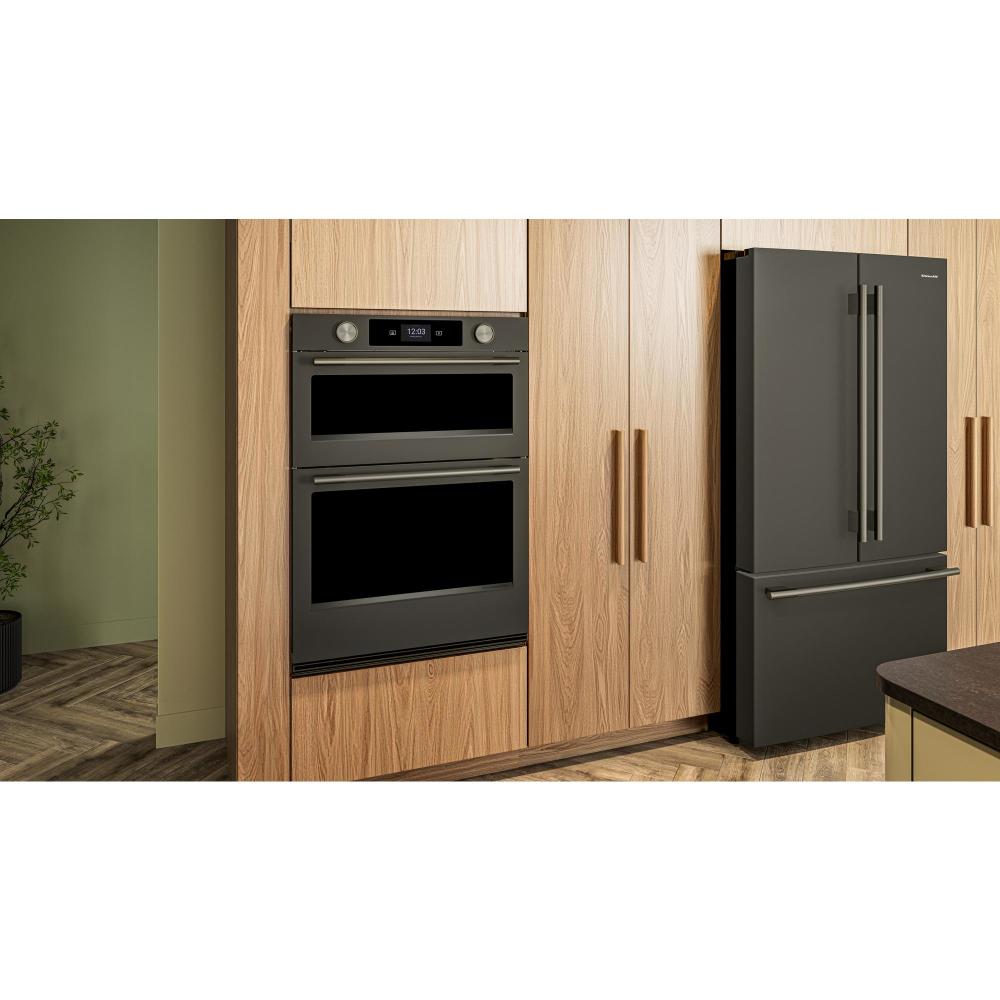 KitchenAid Black Ore 30" Wall Oven with Microwave with Intelligent Cooking Camera (5 cu ft) - KOEC930SBE