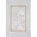 L2 Decor Lazer Area Rug 7' x 10' - Light Grey
