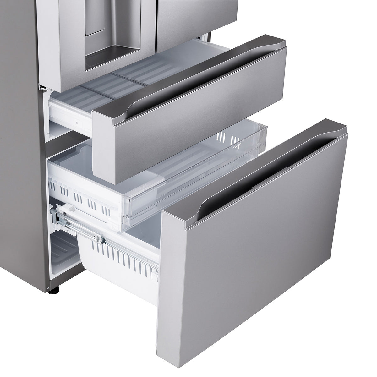 LG 36" 29 Cu. Ft. PrintProof Stainless Steel 4-Door French Door Refrigerator - LF29S8330S
