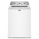 Maytag White Top Load Agitator Washer (5.4 Cu. Ft. IEC) with Extra Power Cycle - MTW5205TW