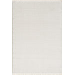 L2 Decor Novolini Area Rug 5' x 8' with Underpad - Light Grey