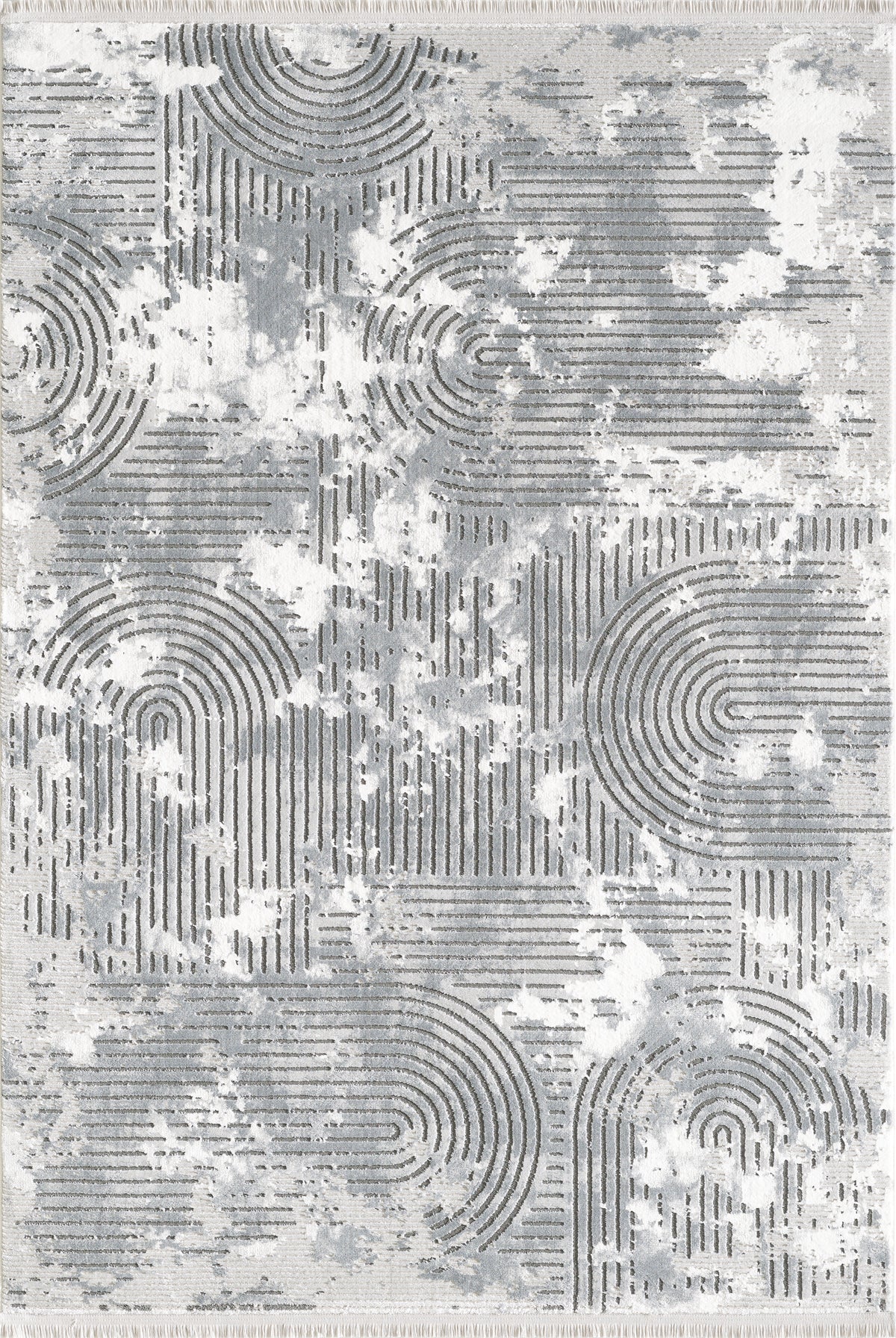 L2 Decor Petra Area Rug 7' x 10' - Dark Grey