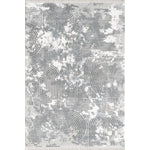 L2 Decor Petra Area Rug 7' x 10' with Underpad - Dark Grey