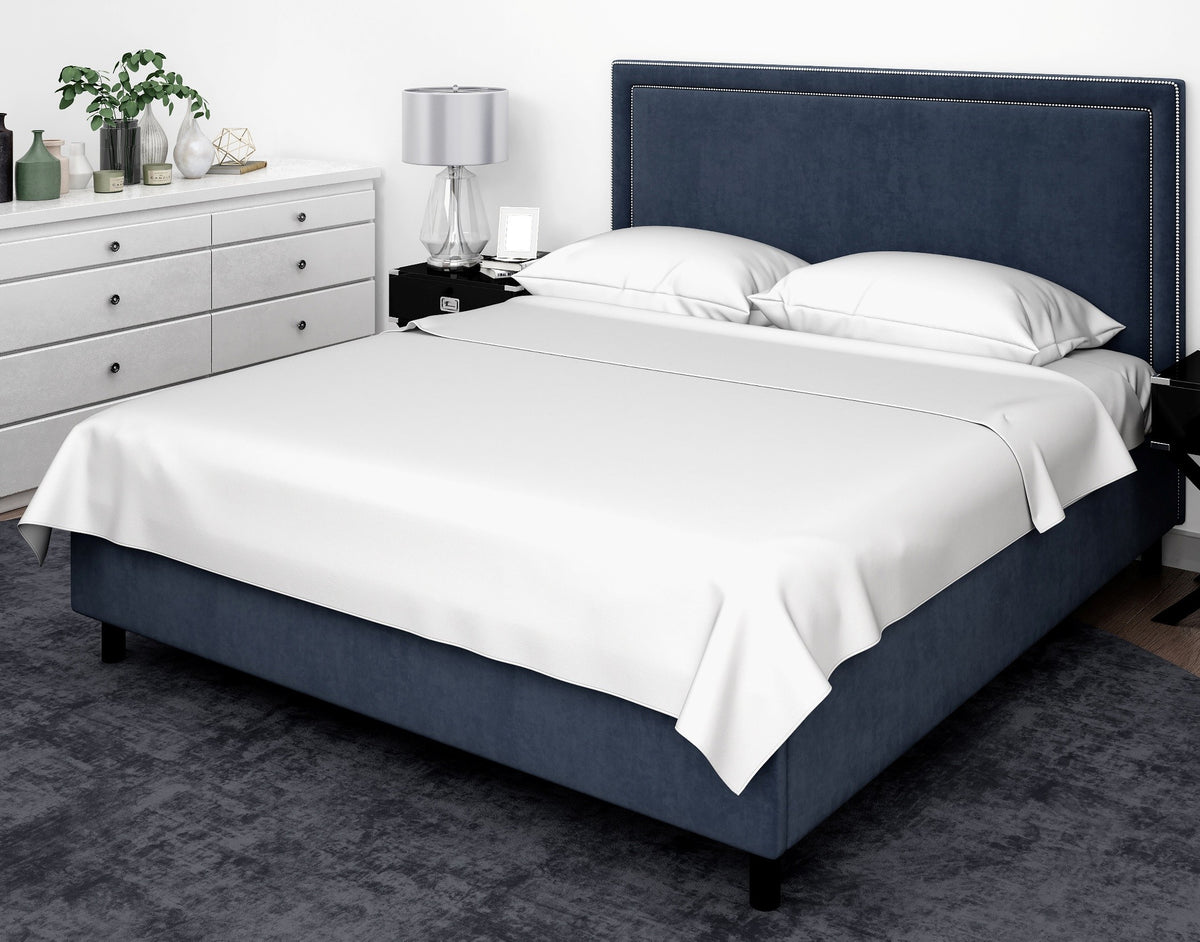 Cotton House 100% Cotton Pima King Sheet Set - 500 Thread Count White