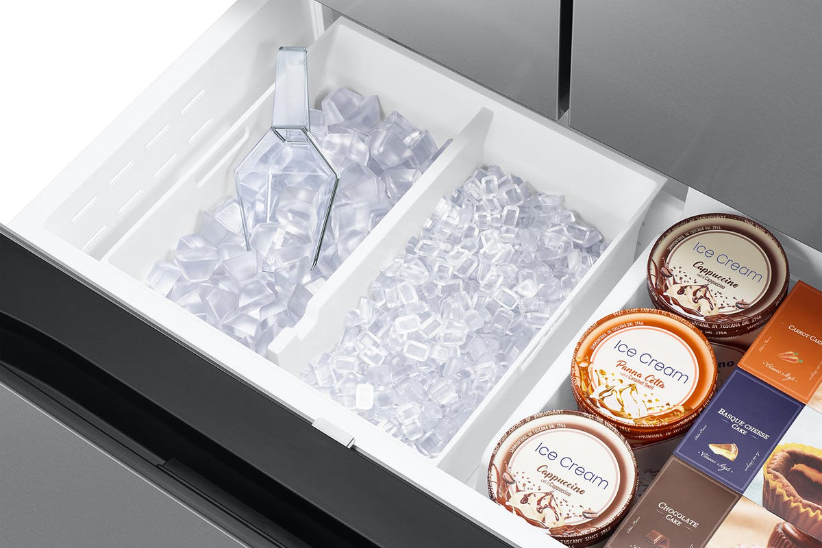 Samsung 36" 27 Cu. Ft. Stainless Steel Counter-Depth French Door Refrigerator - RF27CG5100SRAA