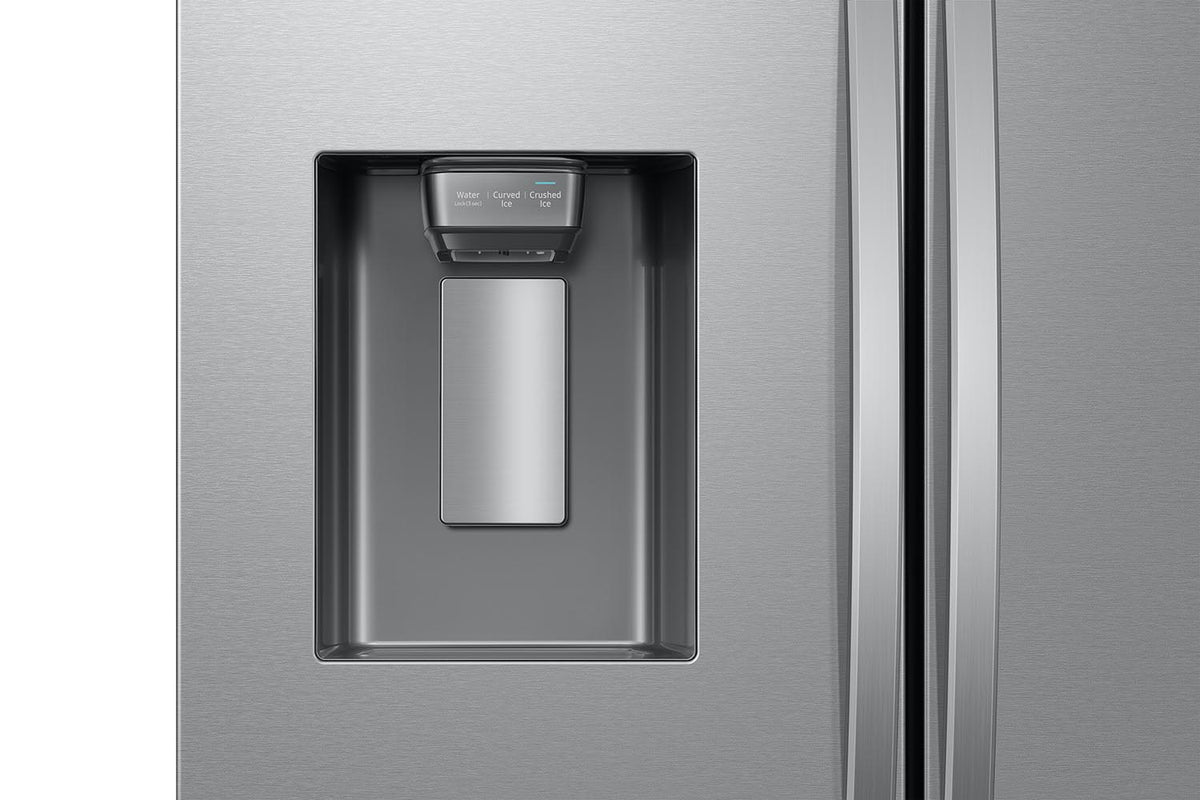 Samsung 36" 25 Cu. Ft. Stainless Steel Counter-Depth French Door Refrigerator with Family Hub - RF27CG5900SRAC