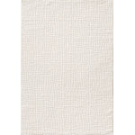 L2 Decor Robini Area Rug 7' x 10' with Underpad - Cream