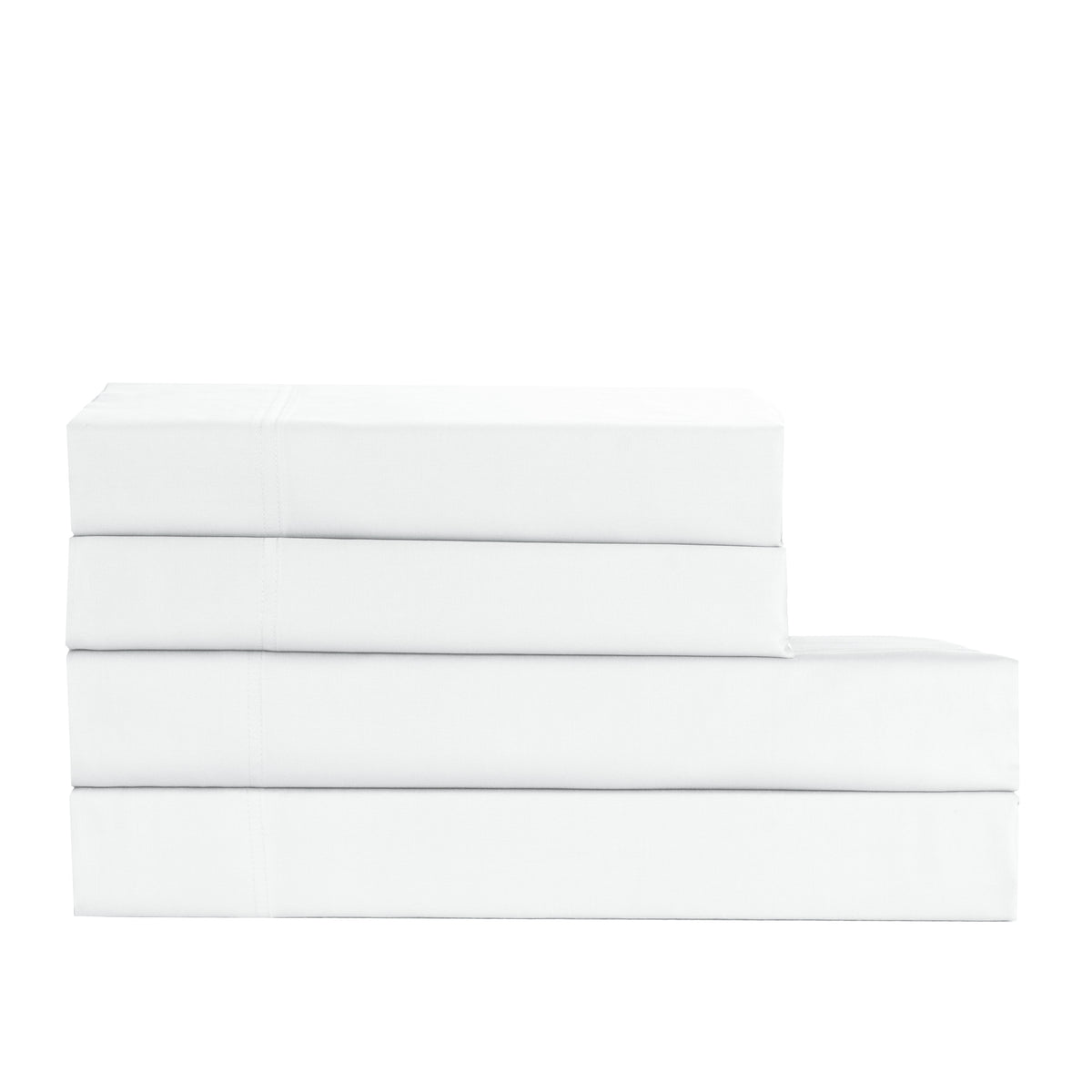 Cotton House 100% Cotton Pima King Sheet Set - 500 Thread Count White