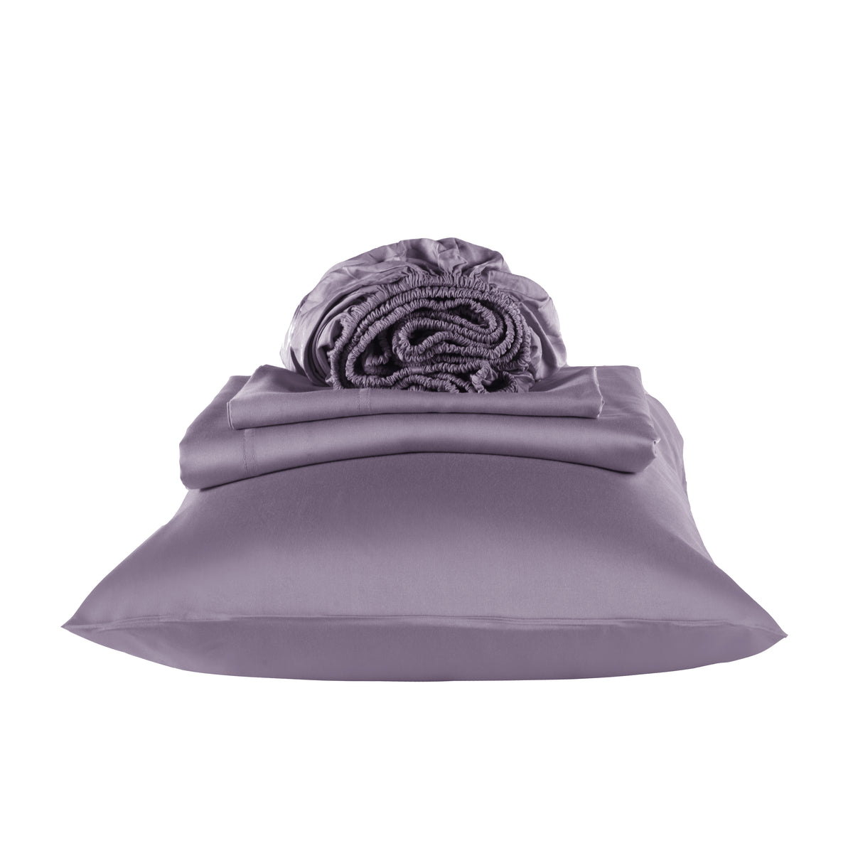 Cotton House Queen Bamboo Sheet Set - Purple Ash