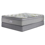 Beautyrest Max Amber Euro Top Plush Twin Mattress and Boxspring Set