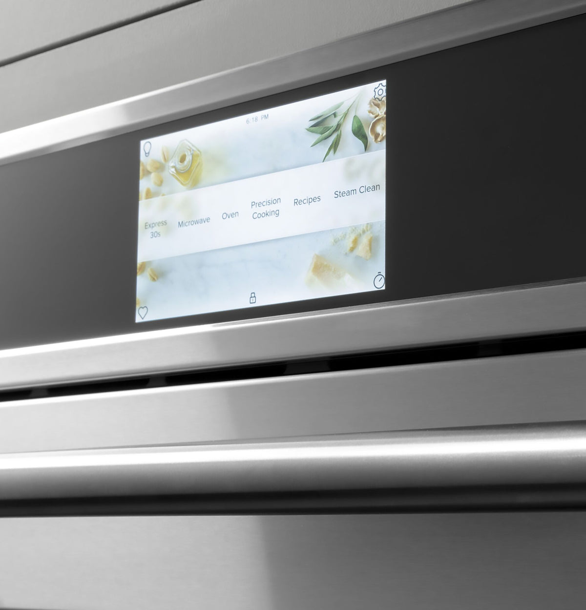 Café Stainless Steel 30'' Smart Five-in-One Wall Oven with 240V Pro Advantium® Technology - CSB923P2VS1