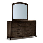Camelot 6-Drawer Dresser - Coffee Bean