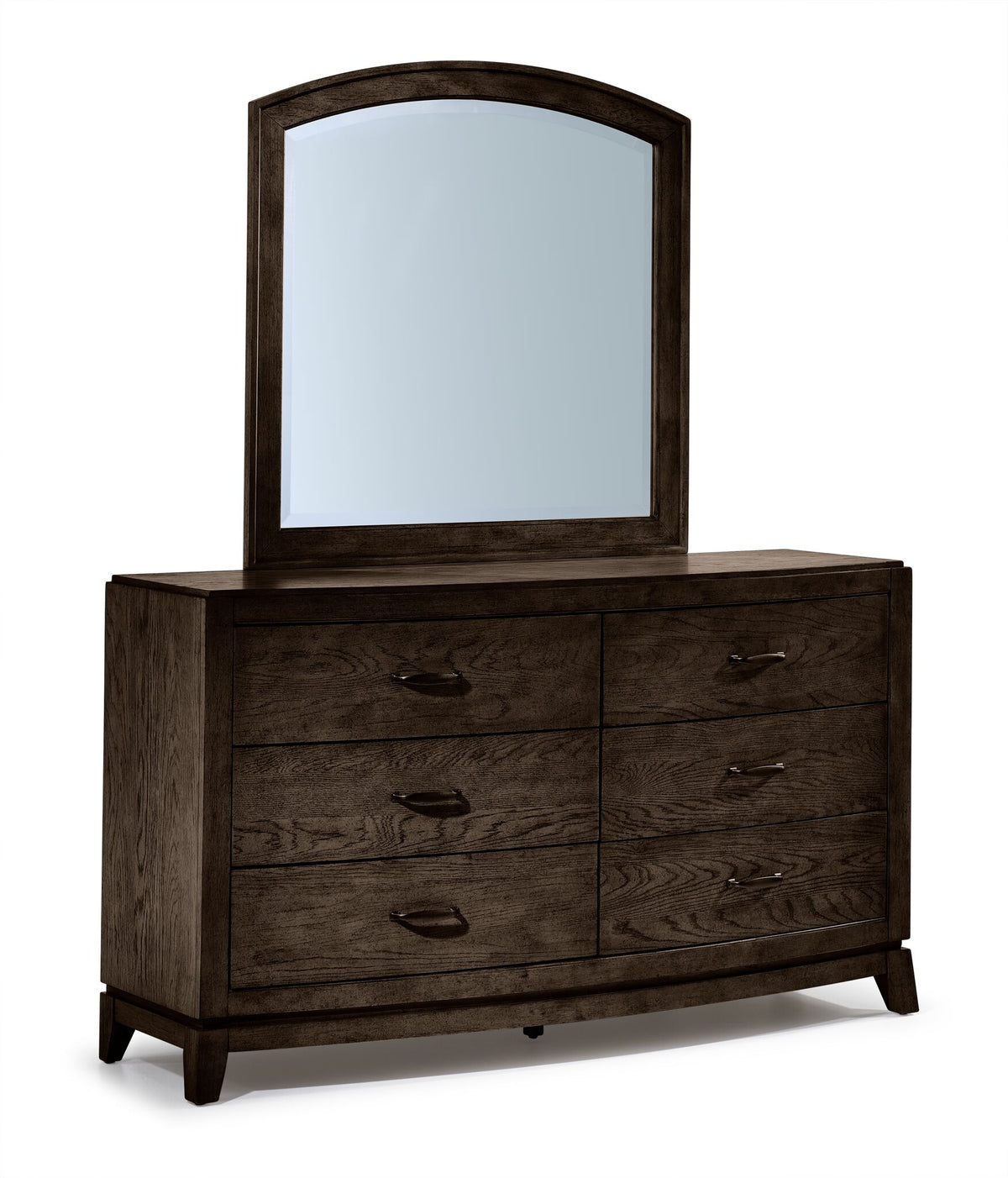 Camelot 6-Drawer Dresser - Coffee Bean