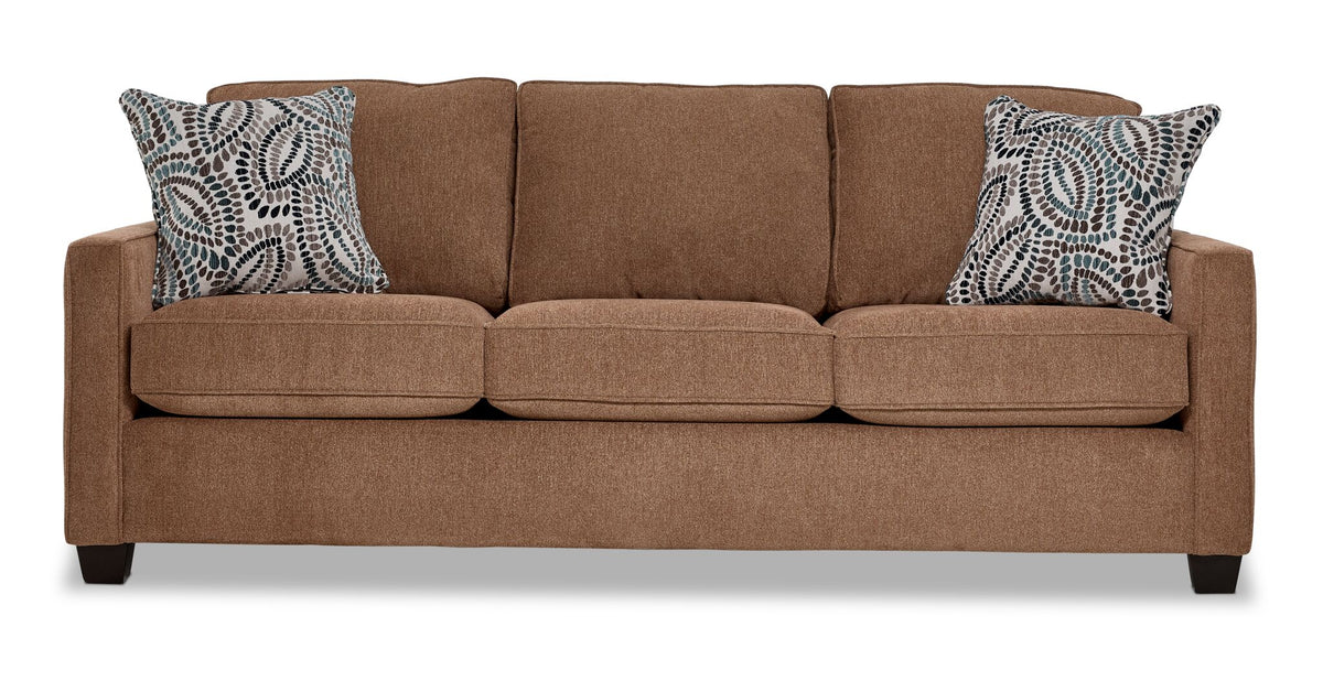 City Sofa - Brown