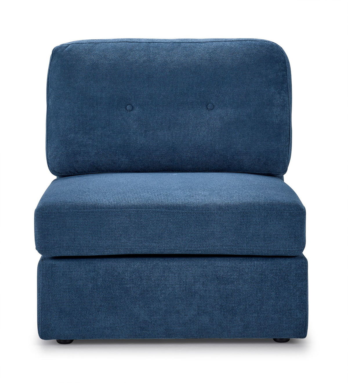 Feeling Connected - Connex 6-Piece Modular Sectional with Storage Console - Blue