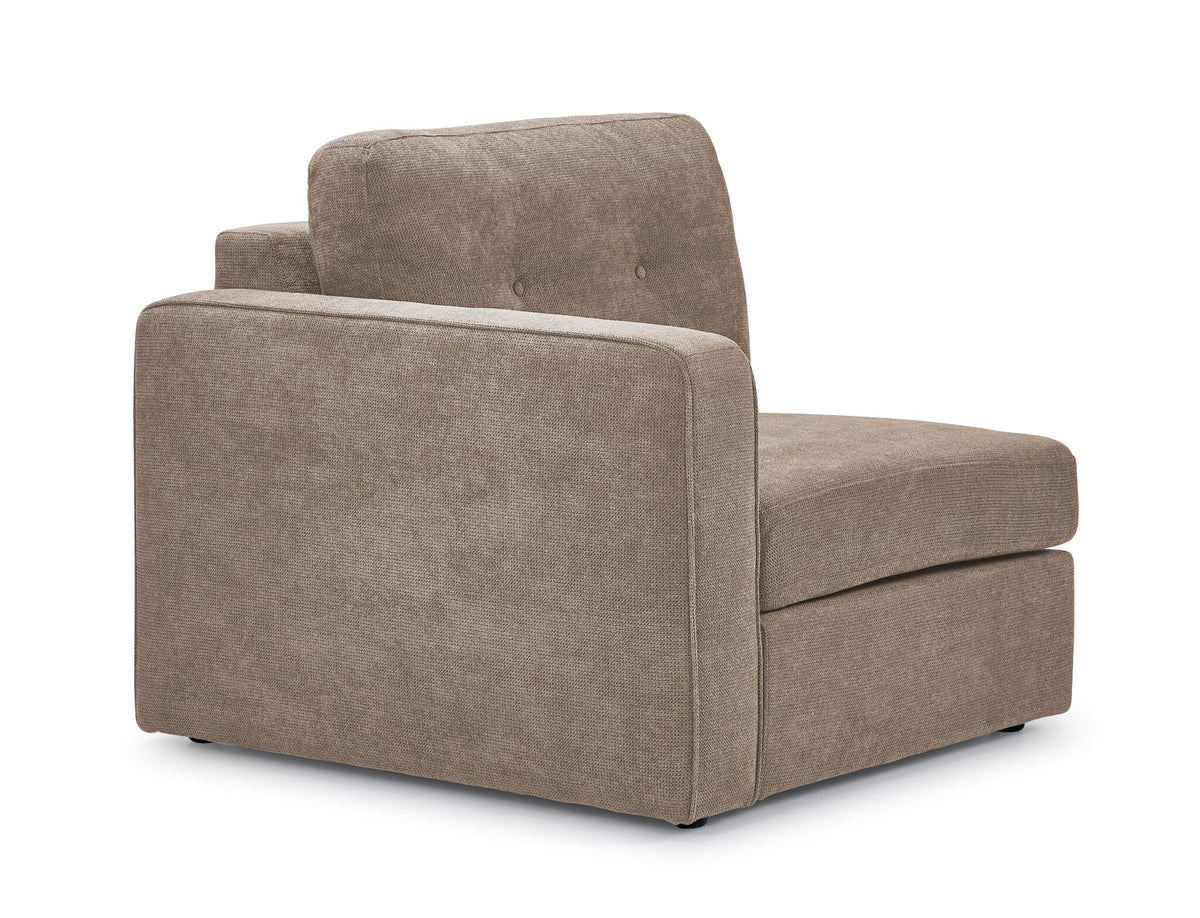 Feeling Connected - Connex 6-Piece Modular Sectional with Storage Console - Beige