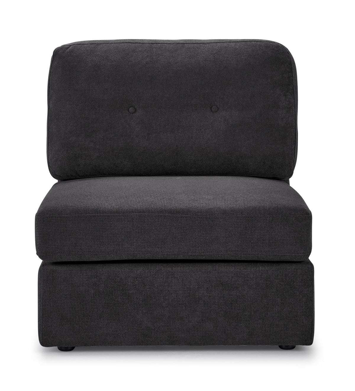 Feeling Connected - Connex 6-Piece Modular Sectional with Storage Console - Dark Grey